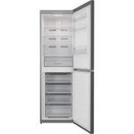 Indesit Fridge Freezer Freestanding IBTNF 60182 S UK Silver 2 doors Frontal open