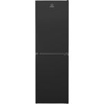 Indesit Fridge Freezer Freestanding IBTNF 60182 B UK Black 2 doors Frontal