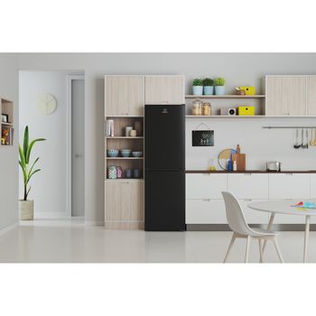 Indesit-Fridge-Freezer-Freestanding-IBTNF-60182-B-UK-Black-2-doors-Lifestyle-frontal