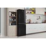 Indesit-Fridge-Freezer-Freestanding-IBTNF-60182-B-UK-Black-2-doors-Lifestyle-perspective