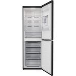 Indesit Fridge Freezer Freestanding IBTNF 60182 B AQUA UK Black 2 doors Frontal open