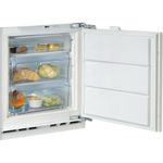 Indesit Freezer Built-in INBUFZ011.UK Steel Perspective open