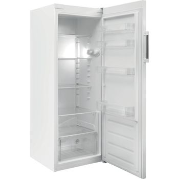 Indesit Refrigerator Freestanding SI6 2 W UK Global white Perspective open