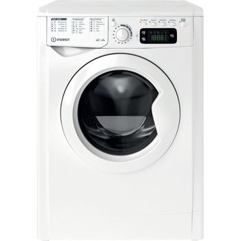 Indesit Washer dryer Freestanding EWDE 861483 W UK White Front loader Frontal