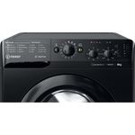 Indesit Washing machine Freestanding MTWC 81495 BK UK Black Front loader B Control panel