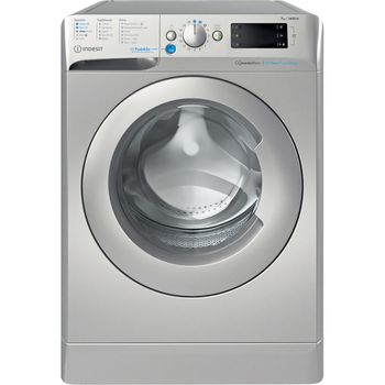 Indesit Washing machine Freestanding BWE 71496X SV UK Silver Front loader A Frontal