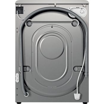 Indesit Washing machine Freestanding BWE 71496X SV UK Silver Front loader A Back / Lateral