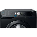 Indesit Washing machine Freestanding BWE 71496X KV UK Black Front loader A Control panel