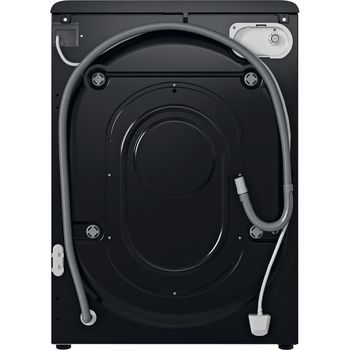 Indesit Washing machine Freestanding BWE 71496X KV UK Black Front loader A Back / Lateral