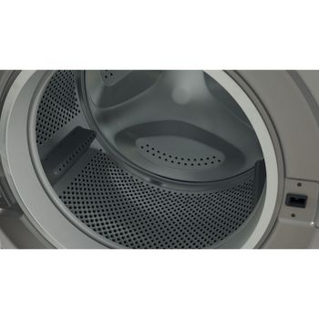 Indesit Washing machine Freestanding BWE 81496X SV UK Silver Front loader A Drum