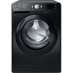 Indesit Washing machine Freestanding BWE 81496X KV UK Black Front loader A Frontal