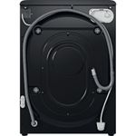 Indesit Washing machine Freestanding BWE 81496X KV UK Black Front loader A Back / Lateral