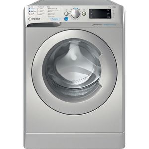 Indesit Push&Go Freestanding Washing Machine - Silver - 9kg - 1400 RPM - BWE 91496X SV UK