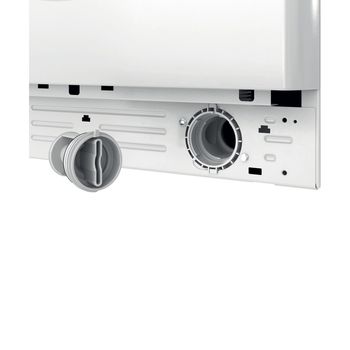 Indesit Washer dryer Freestanding BDE 86436 WV UK White Front loader Filter