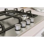 Indesit HOB THP 641 W/IX/I Inox GAS Lifestyle detail