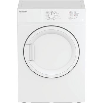 Indesit Dryer C  YD A81 WWGL UK White Lifestyle perspective