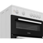 Indesit Double Cooker IT60V9KMW/UK White A Perspective