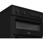 Indesit Double Cooker IT60V9KMB/UK Black A Perspective