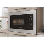 Indesit Microwave Built-in MWI 125 GX UK Stainless steel Electronic 25 MW+Grill function 900 Lifestyle perspective