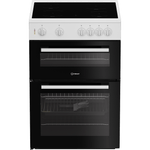 Indesit Double Cooker IT60V9KMW/UK White A Frontal