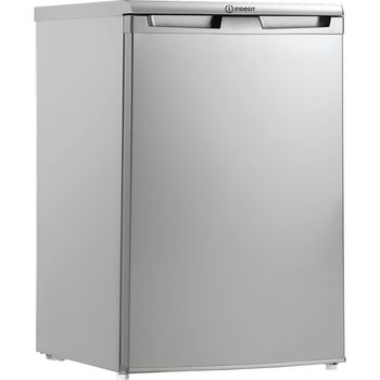 Indesit-Refrigerator-Freestanding-I55R1-112S-UK-Silver-Perspective