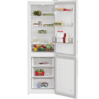Indesit Fridge Freezer Freestanding INKS 1361 W4UK White 2 doors Lifestyle frontal open