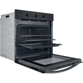 Indesit OVEN Built-in IO 232H B UK Electric A Perspective open