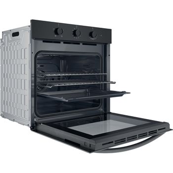 Indesit OVEN Built-in IO 233 B UK Electric A Perspective open