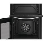 Indesit Double Cooker IDE6VMW White A Frontal open