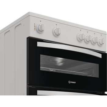 Indesit Double Cooker IDE6VMW White A Control panel