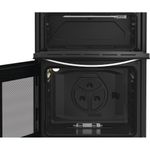 Indesit Double Cooker ITG6GW White A+ Frontal open