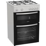 Indesit Double Cooker ITG6GW White A+ Perspective