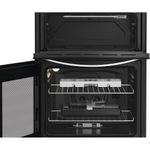 Indesit Double Cooker ITG6GW White A+ Lifestyle frontal open