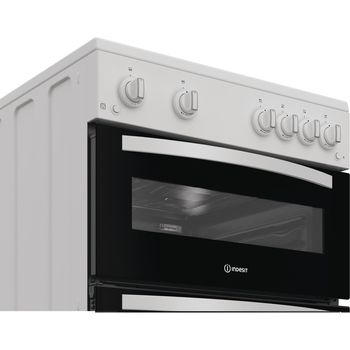 Indesit Double Cooker ITG6GW White A+ Control panel