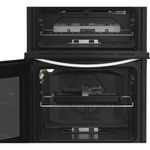 Indesit Double Cooker IDG6GW White A+ Lifestyle frontal open