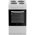 Indesit Cooker I5E3KMW White Electrical Frontal