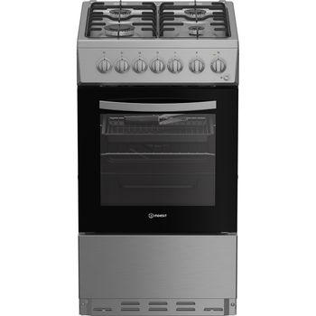 Indesit Cooker I5G3PMX Inox GAS Frontal