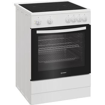 Indesit Cooker I6V3KMW/UK White Electrical Perspective