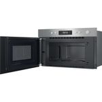 Indesit-Microwave-Built-in-IM-K12-XUK-Stainless-steel-Electronic-22-MW-Grill-function-750-Perspective-open
