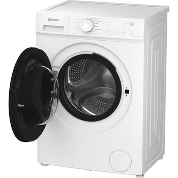 Indesit-Washer-dryer-Freestanding-IDMA-75624-MY-TIME-UK-White-Front-loader-Perspective-open