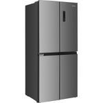 Indesit Side-by-Side Freestanding INGF 6421 XP4UK Inox Perspective