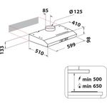Indesit-HOOD-Built-in-ISLK-66-LS-X-Inox-Freestanding-Mechanical-Technical-drawing