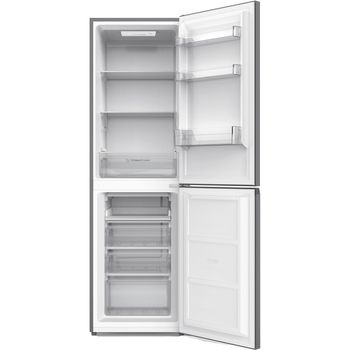 Indesit Fridge Freezer Freestanding INKS 3251 XR4UK Inox-Black 2 doors Frontal open